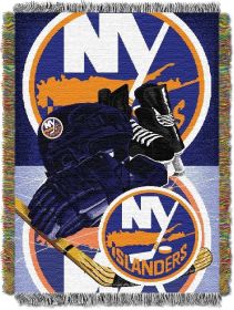 Islanders OFFICIAL NHL "Home Ice Advantage" 48"x 60" Woven Tapestry Wall Hanging