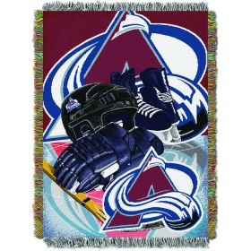 Avalanche OFFICIAL NHL "Home Ice Advantage" 48"x 60" Woven Tapestry Wall Hanging