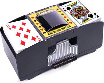 Automatic Card Shuffler (Color: Black)